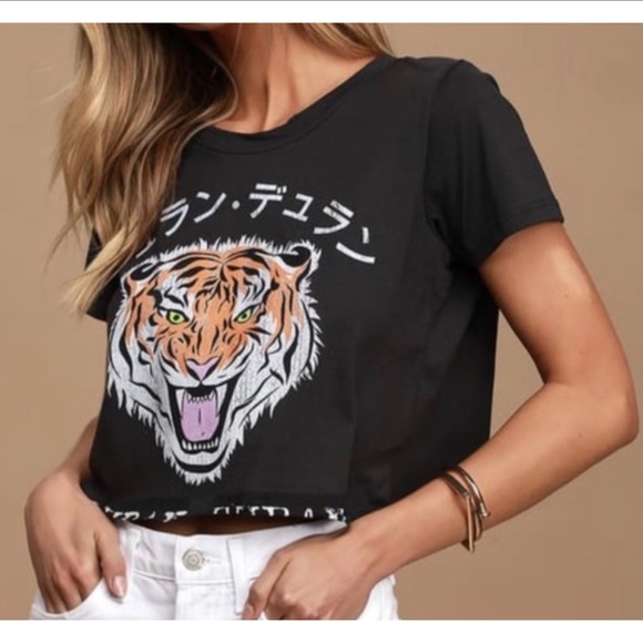 TIGER KING DURAN DURAN Graphic Band Tee Distressed - Picture 6 of 10